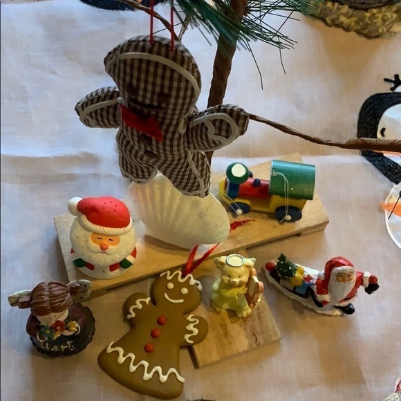 5 piece decor MYSTERY BOX 📦 Christmas Vtg decor ornaments - Picture 7 of 8